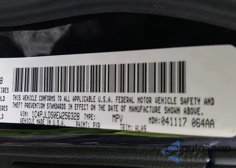 2014 Jeep Cherokee Limited from USA, damaged, VIN 1C4PJLDS0EW256328